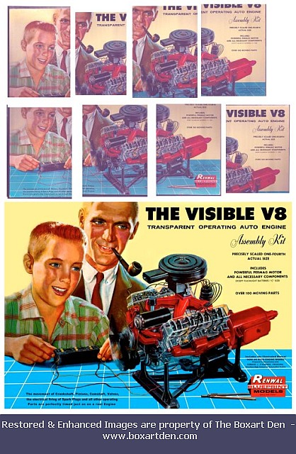 Renwal V-8 Before & After