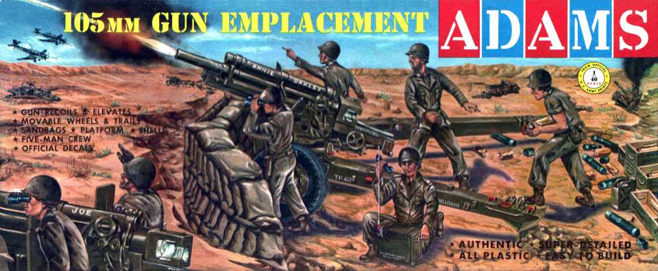 Adams 105mm Gun Emplacement