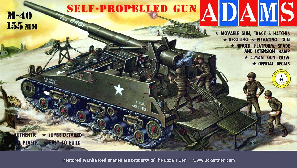 Adams M-40 Self-Propelled Gun