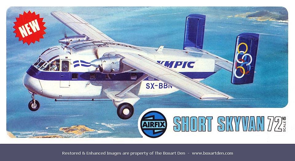 Airfix Short Skyvan Olympic