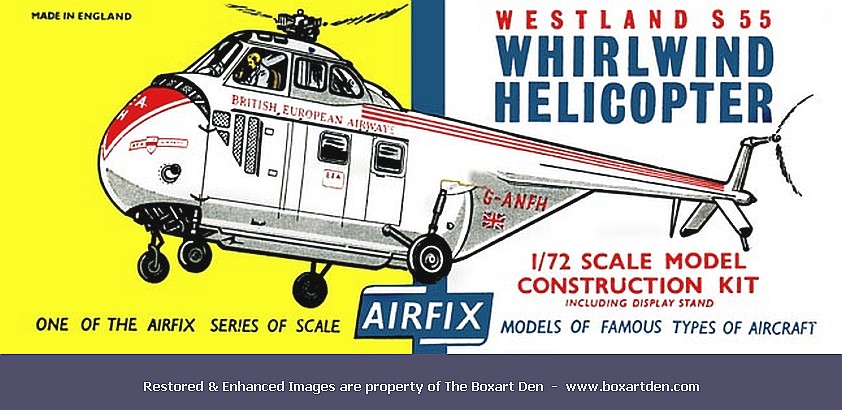 Airfix Westland Whirlwind S55 BEA T2