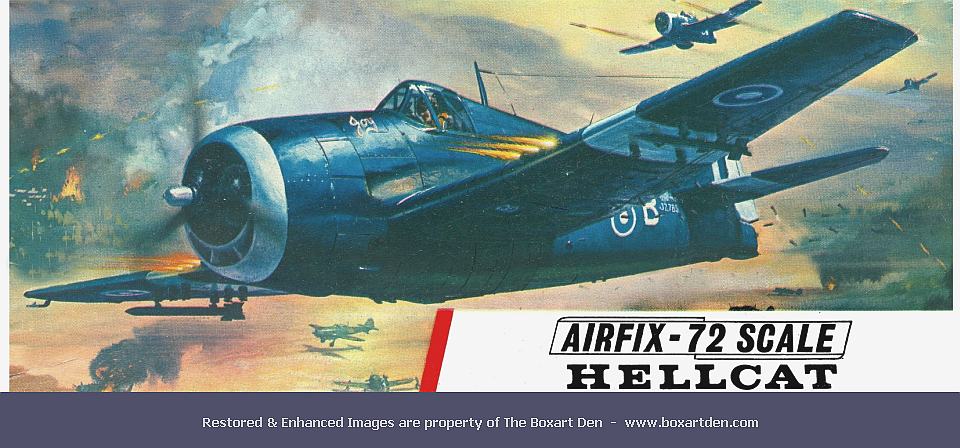 Airfix Grumman F6F Hellcat T3