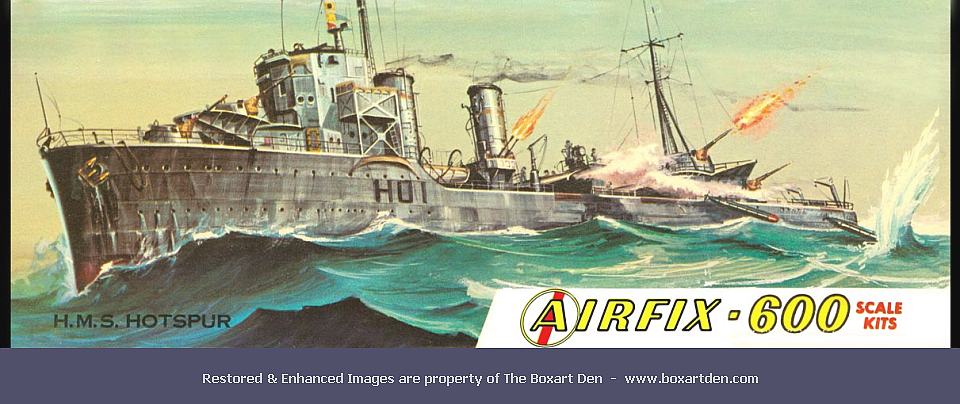 Airfix COA HMS Hotspur