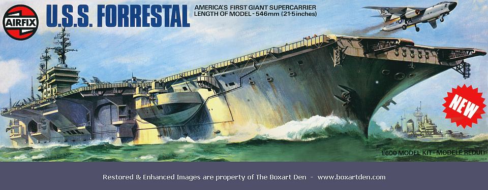 Airfix USS Forrestal T4