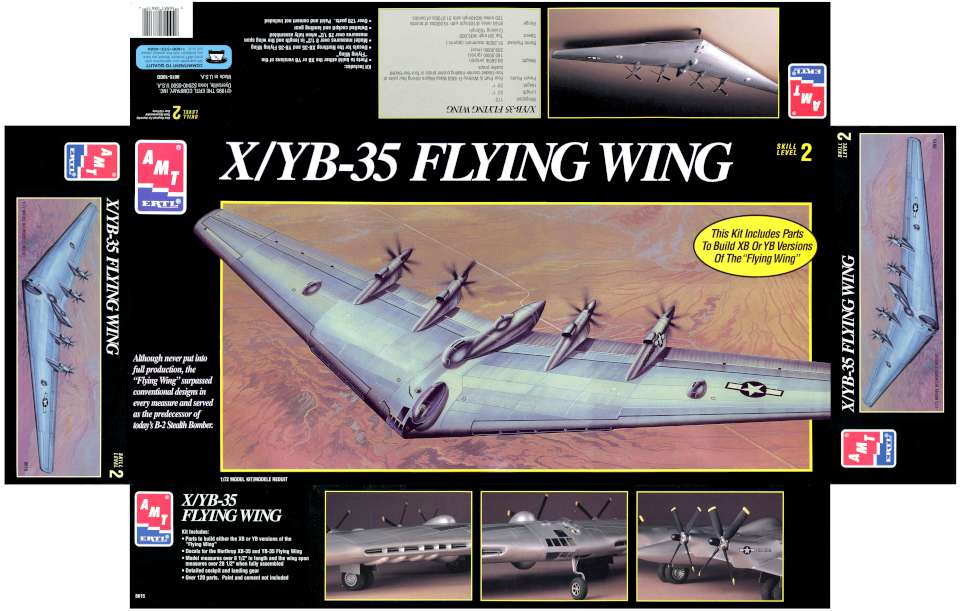 AMT Northrop X/YB-35 Flying Wing 1995