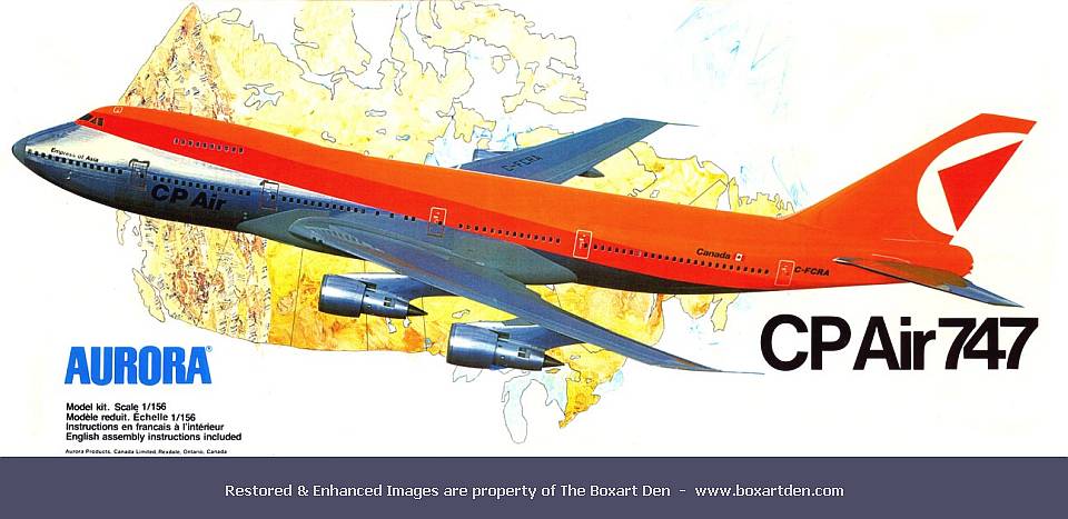 Aurora Boeing 747 CP Air