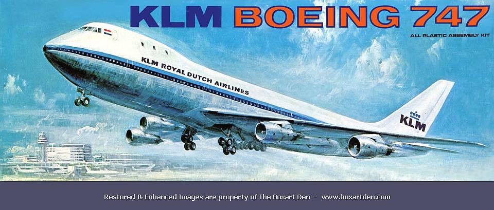 Aurora Boeing 747 KLM