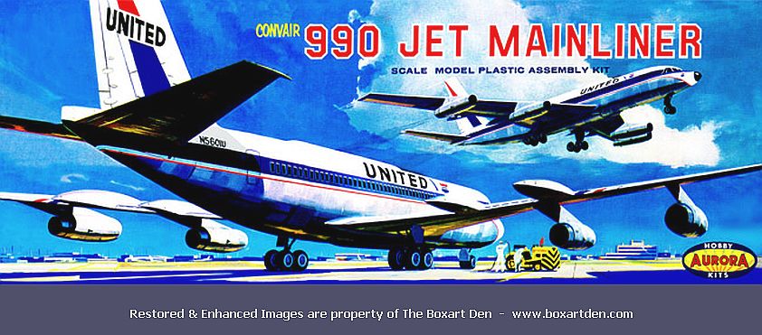 Aurora Convair CV-990 United
