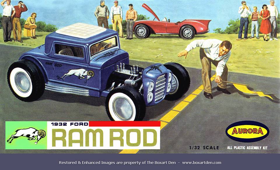 Aurora '32 Ford Ramrod '60s