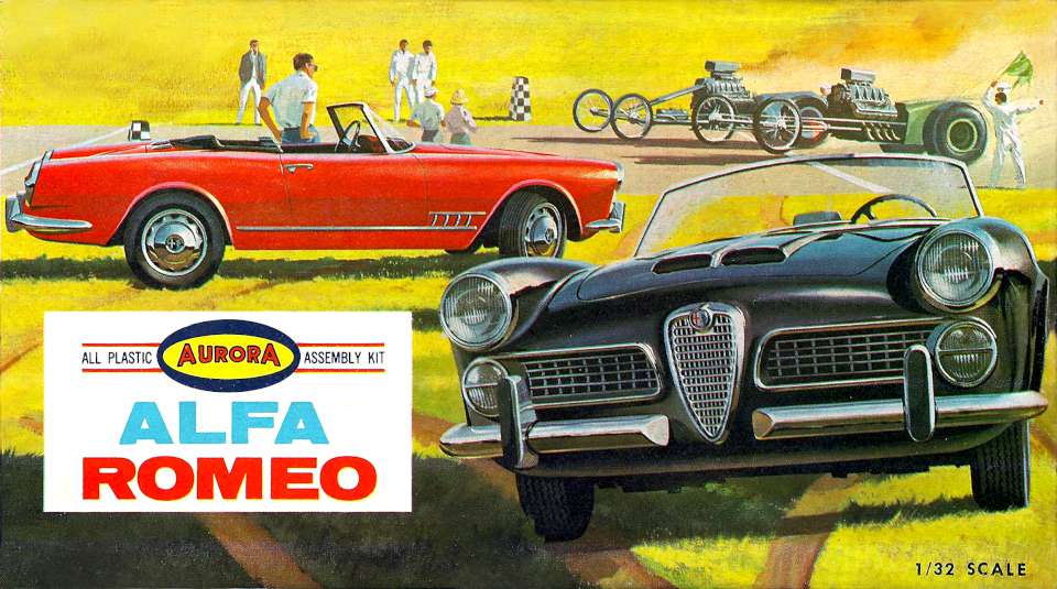 Aurora 1958 Alfa Romeo 2000