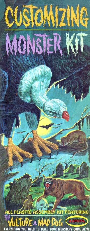 Aurora Customizing Monster Kit Vulture and Mad Dog