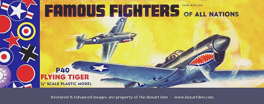 Aurora Curtiss P-40 Flying Tiger First Release