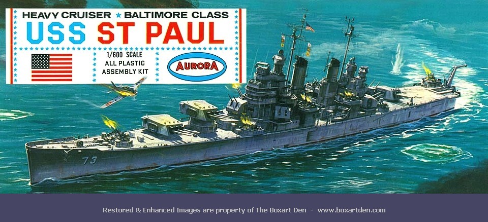 Aurora USS St Paul Early '60's