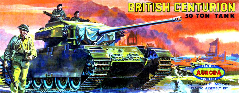 Aurora British Centurion 50 Ton Tank