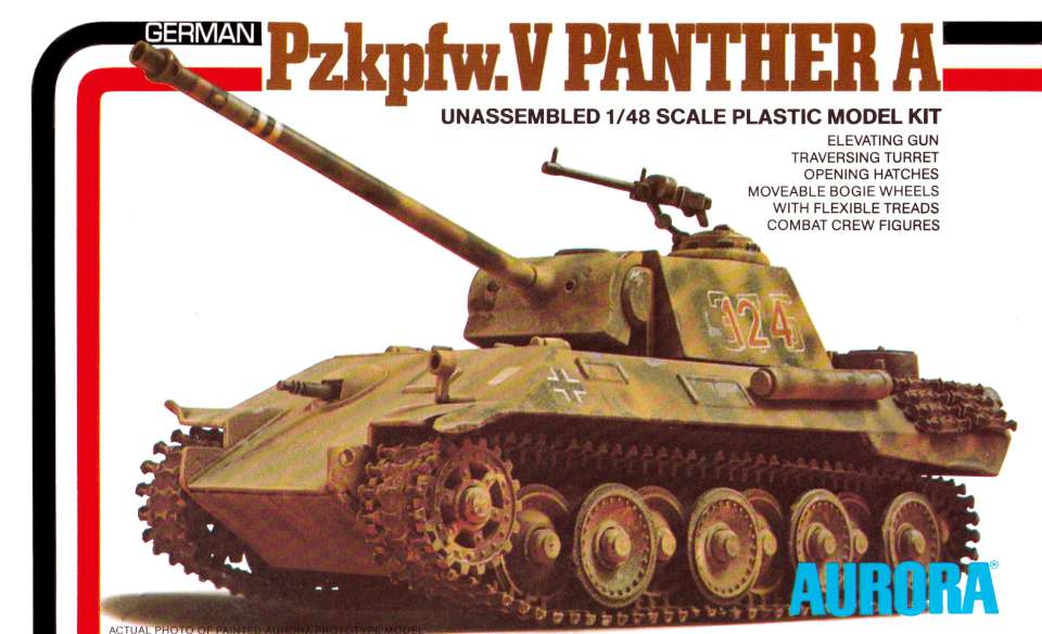 Aurora German Panther A Tank