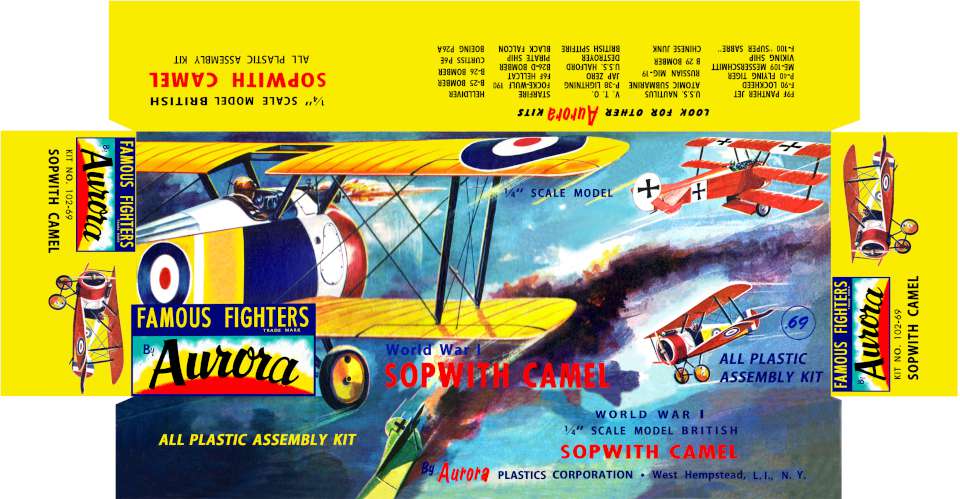 Aurora Sopwith Camel wrap