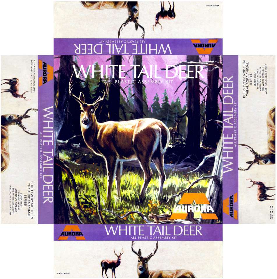 Aurora White Tail Deer wrap