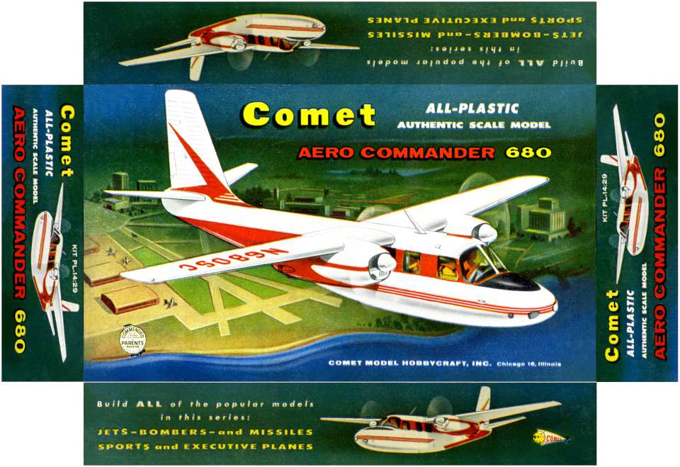 Comet Aero Commander 680 wrap