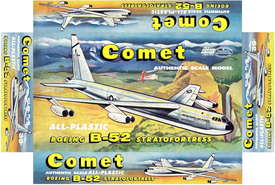 Comet Boeing B-52 wrap
