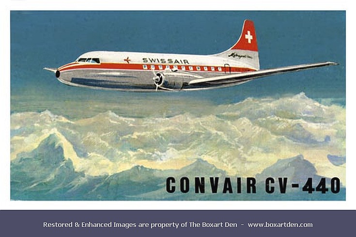 Dubena CV440 Swissair