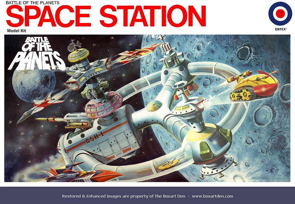 Entex Battle Of The Planets Space Station