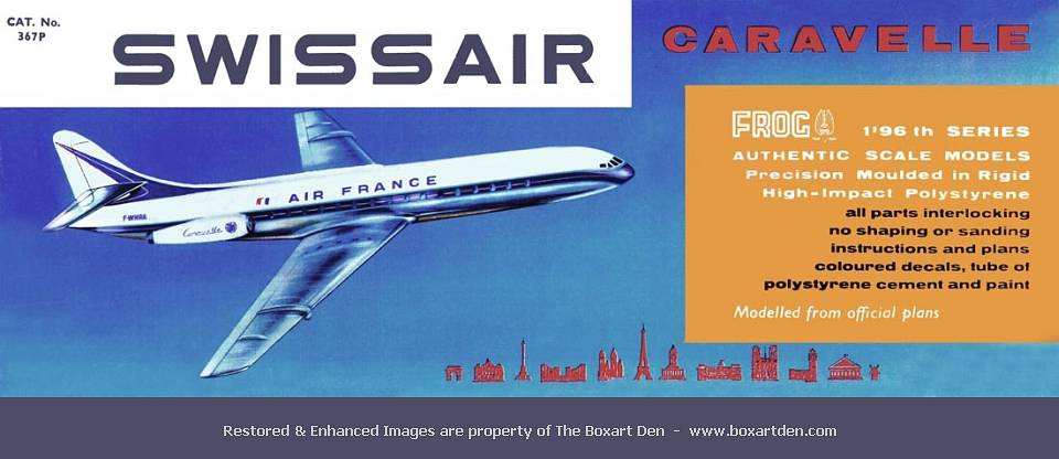 Frog Sud Caravelle Swissair