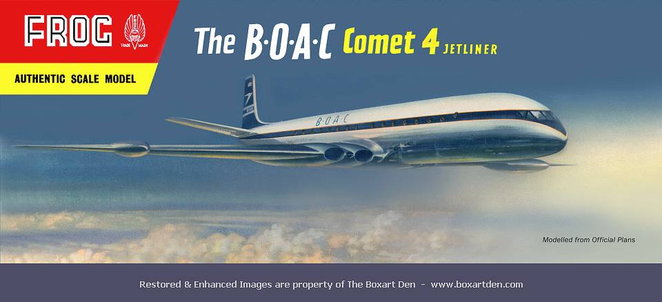 Frog De Havilland Comet lV BOAC