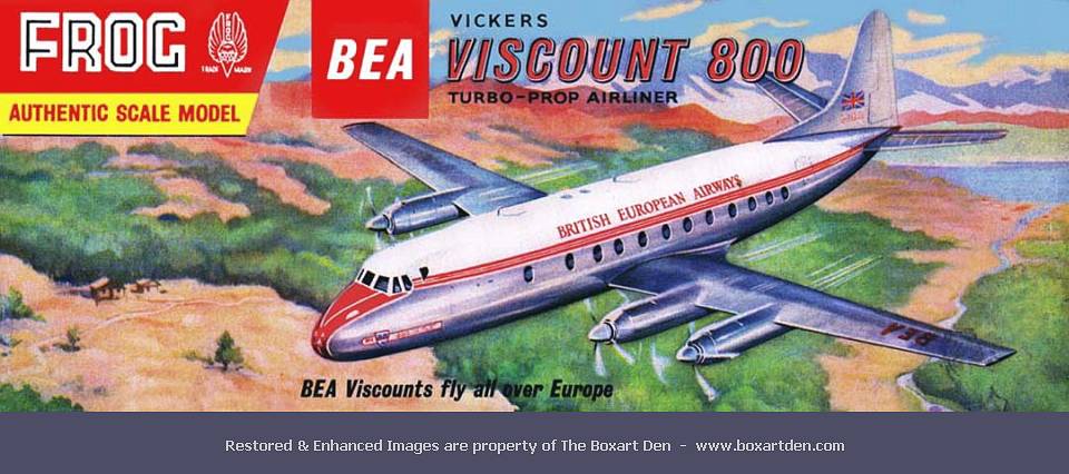 Frog Vickers Viscount 800 BEA