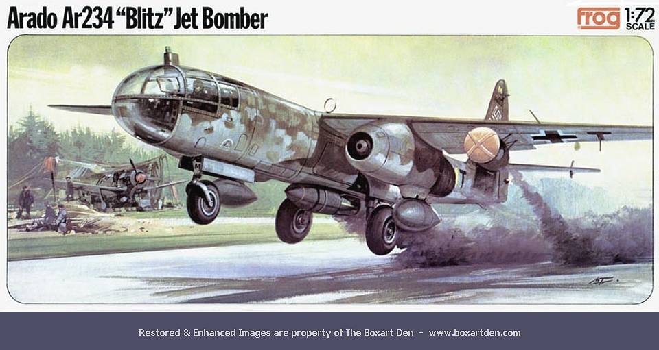 Frog Arado 234 Blitz Jet Bomber '70's Box