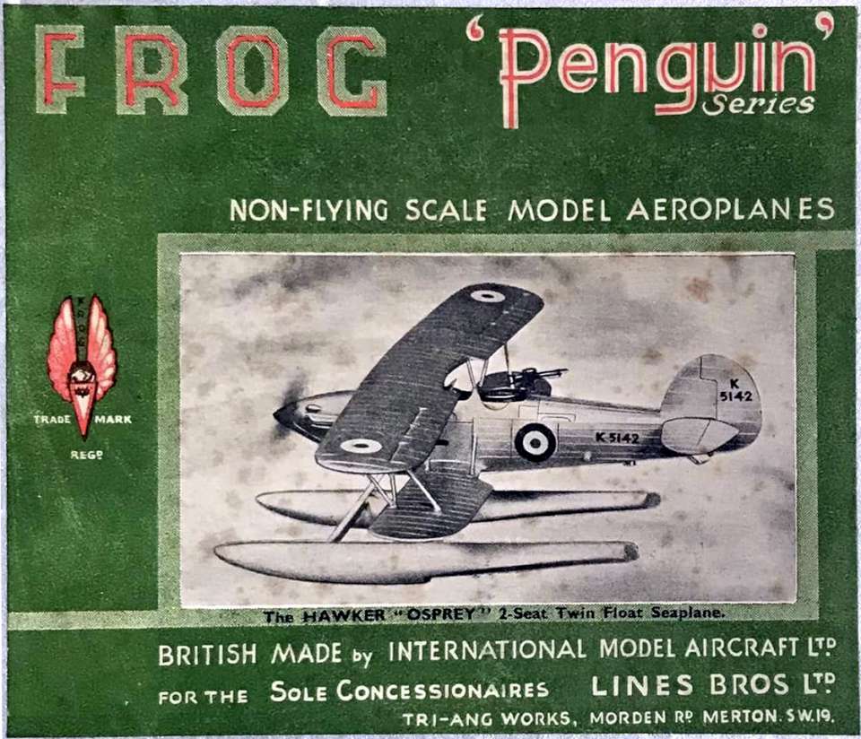 Frog Hawker Osprey 'Penguin Series'