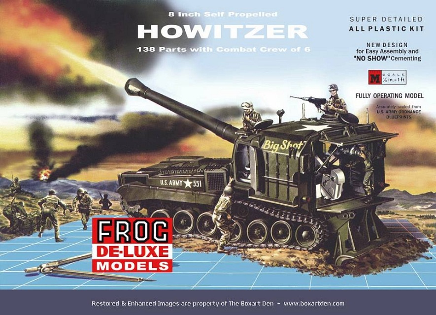 Frog Big Shot Self Propelled Howitzer