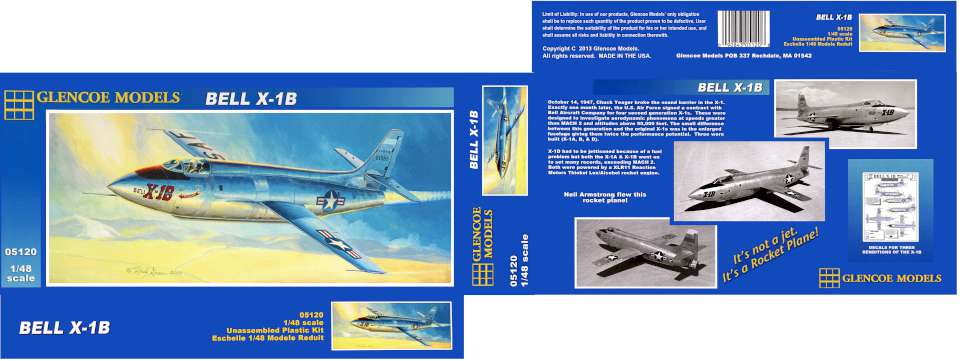 Glencoe Bell X-1B 2013