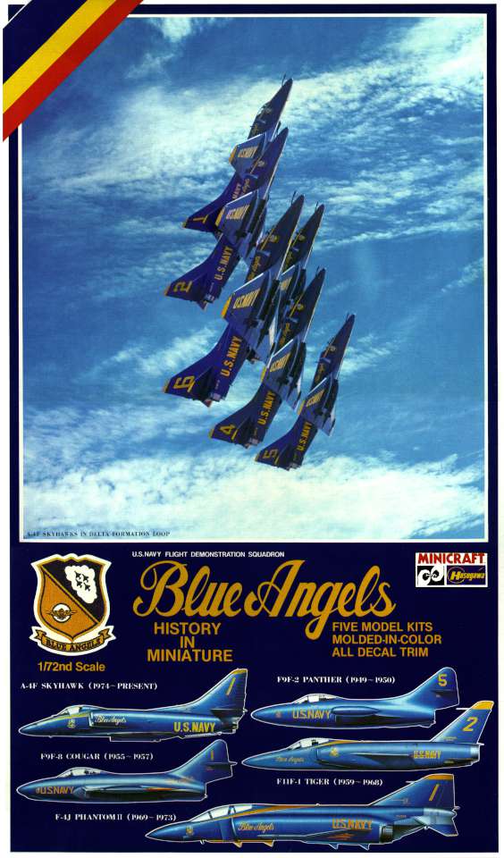Hasegawa US Navy Blue Angels