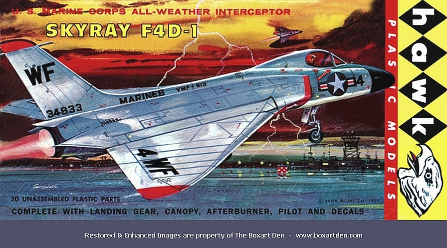 Hawk Douglas F4D-1 Skyray