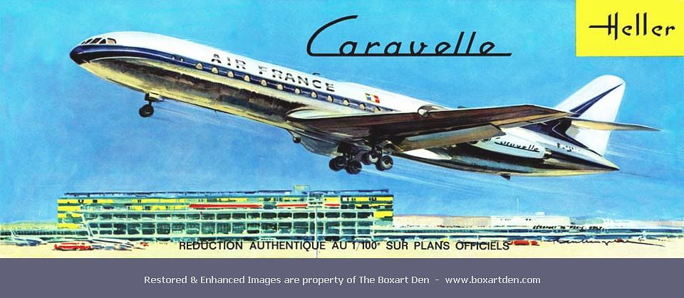Heller Caravelle Air France