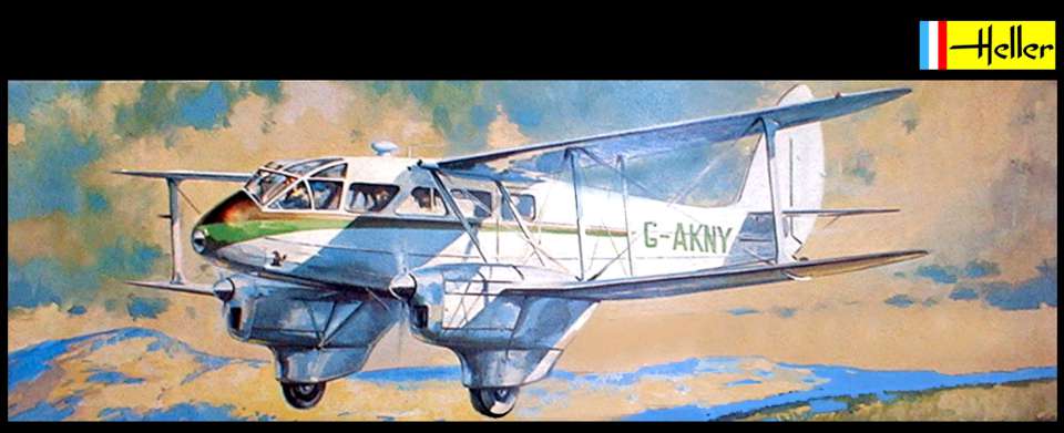 Heller De Havilland Dragon Rapide
