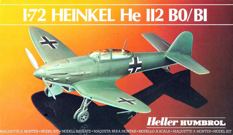 Heller Heinkel He-112 B0/BI