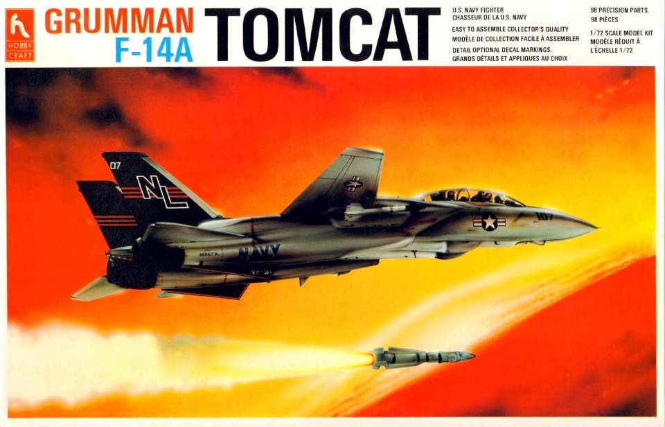 Hobby Craft Grumman F-14A Tomcat