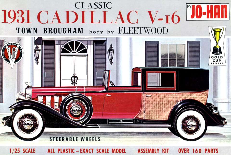 Jo-Han '31 Cadillac V-16 Town Brougham