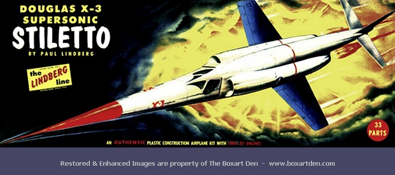 Lindberg Douglas X-3 Stiletto