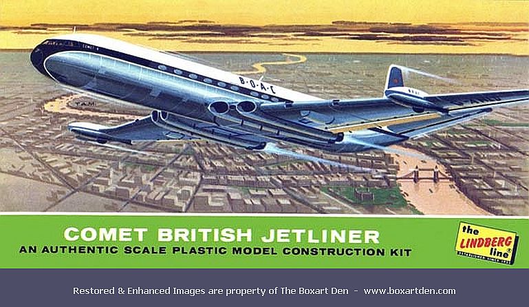 Lindberg De Havilland Comet BOAC