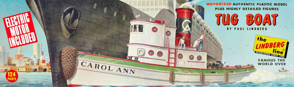 Lindberg Tug Boat Carol Ann 1st release