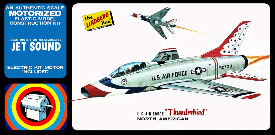Lindberg NAA F-100 Thunderbirds