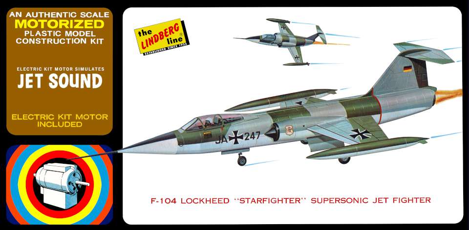 Lindberg Lockheed F-104 Starfighter