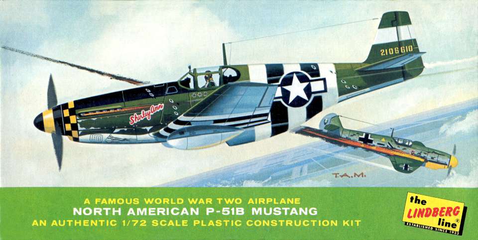 Lindberg NAA P-51B Mustang