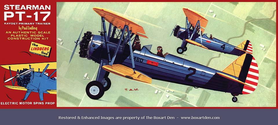 Lindberg Boeing-Stearman PT-17 Kaydet