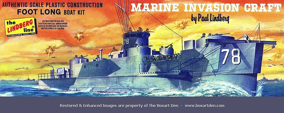 Lindberg Marine Invasion Craft