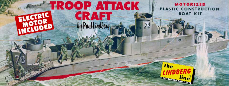 Lindberg Troop Attack Craft
