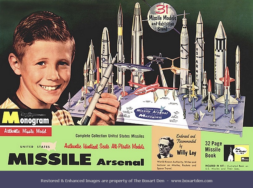 Monogram Missile Arsenal 1st Box