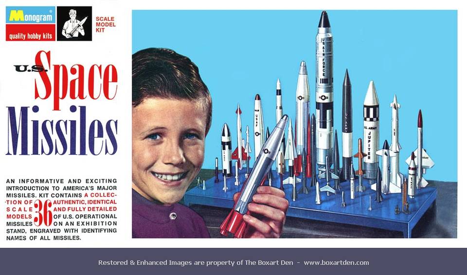 Monogram Space Missiles '60's